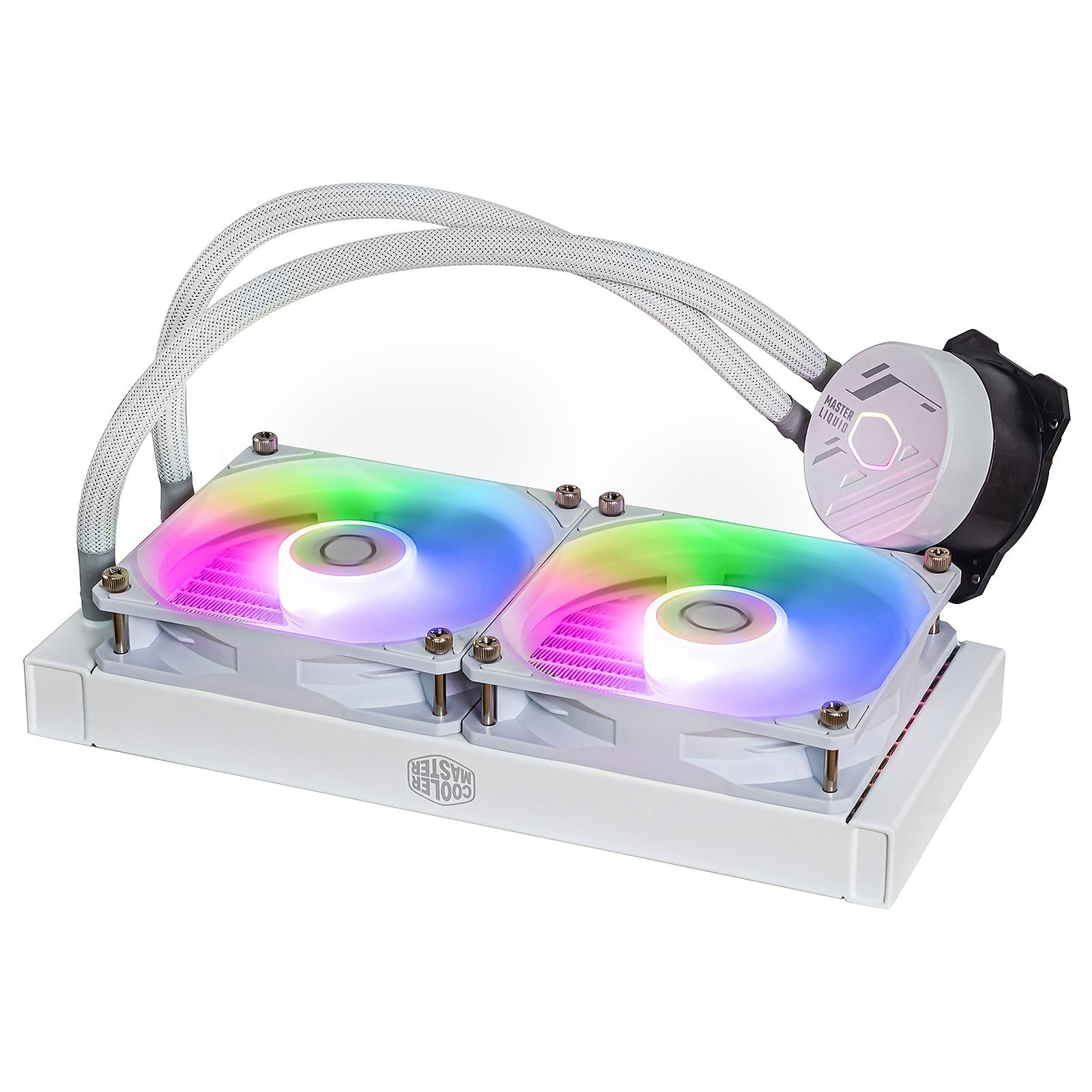 Watercooling AIO Cooler Master MasterLiquid L Core RGB - 240mm (Blanc) Watercooling AIO Cooler Master MasterLiquid L Core RGB - 240mm (Blanc)